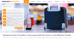 Desktop Screenshot of airport2transfer.com